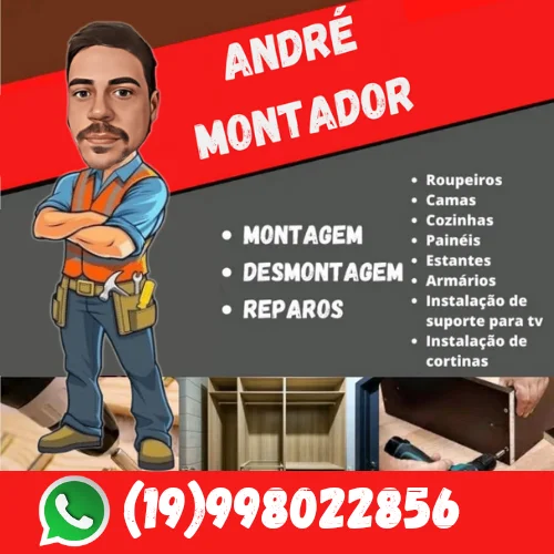 Montador de móveis Rio Claro SP