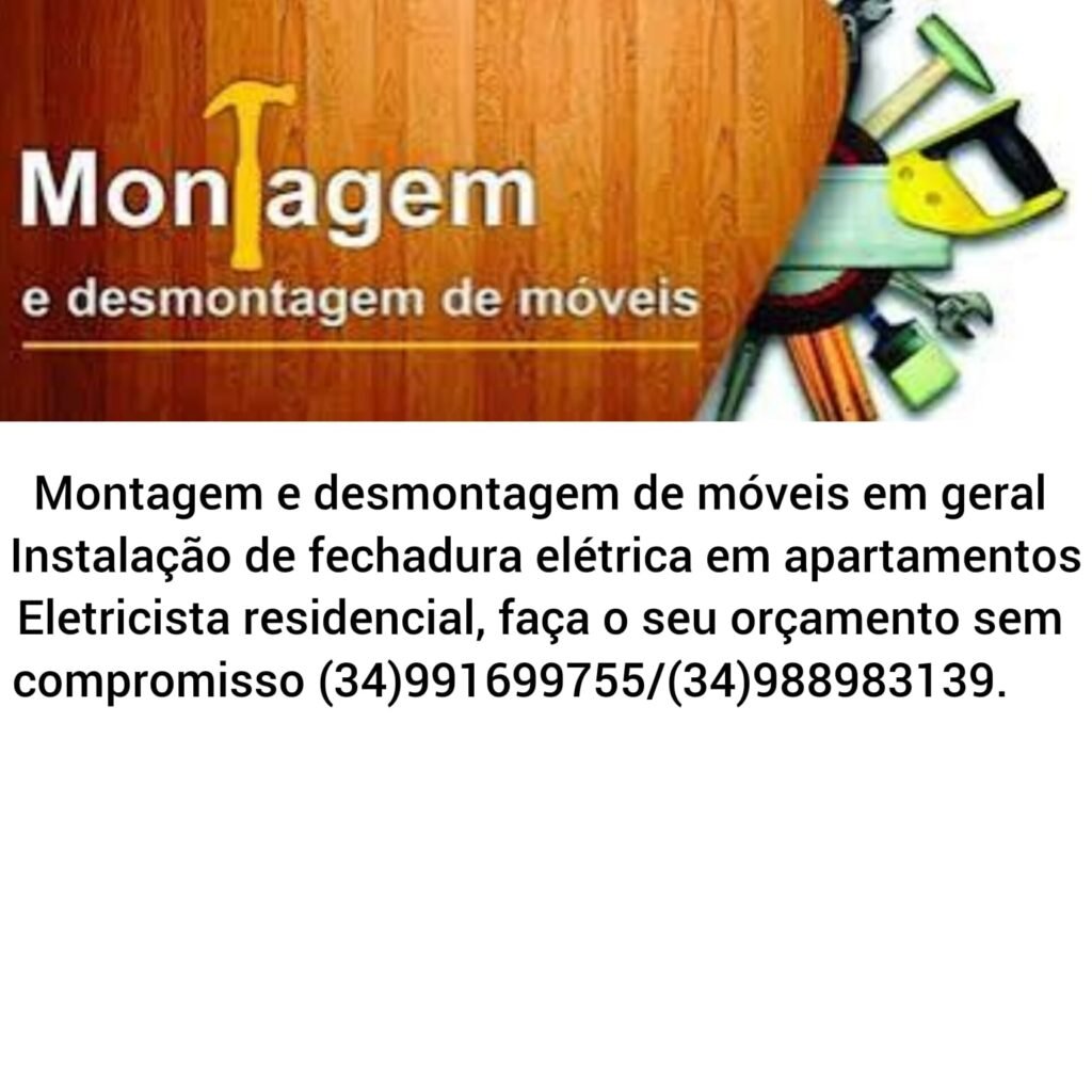 Montador de móveis Ituverava SP
