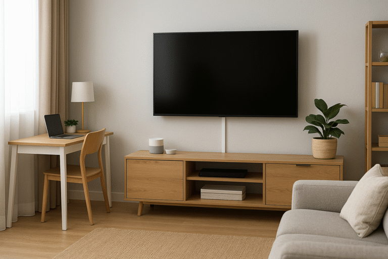 Como esconder fios e cabos na decoração da casa sem perder a funcionalidade