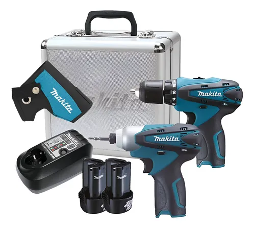 Makita LCT204: o melhor kit de parafusadeira e furadeira a bateria 12V com ótimo custo-benefício