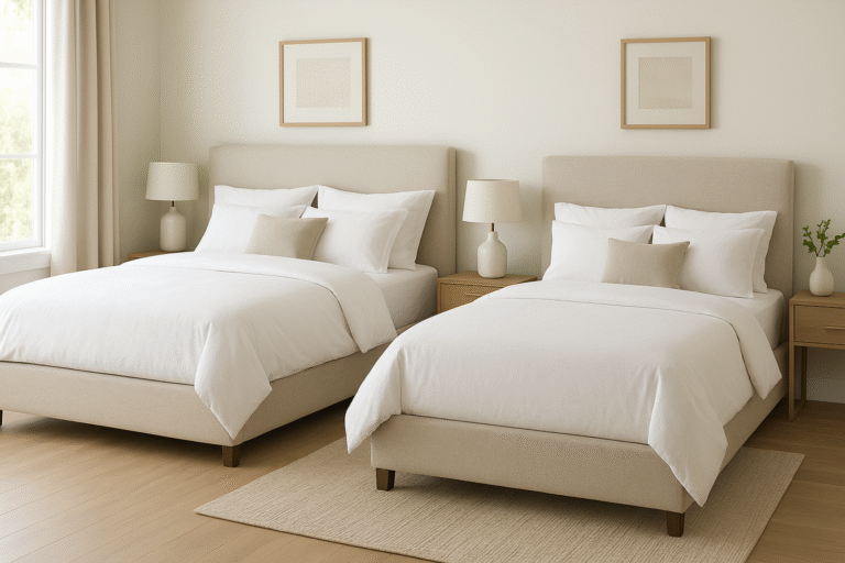 Diferença entre cama King e cama Queen: qual escolher?